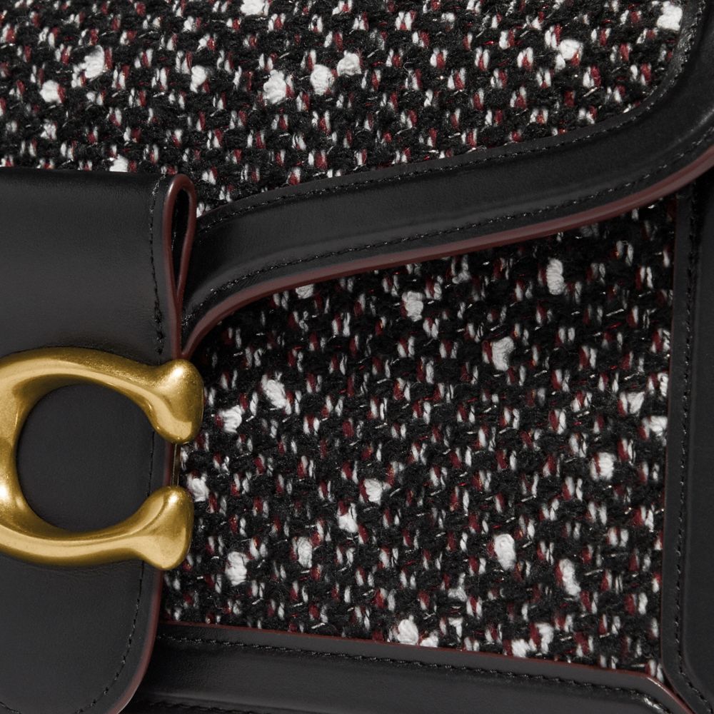 coach tweed handbag