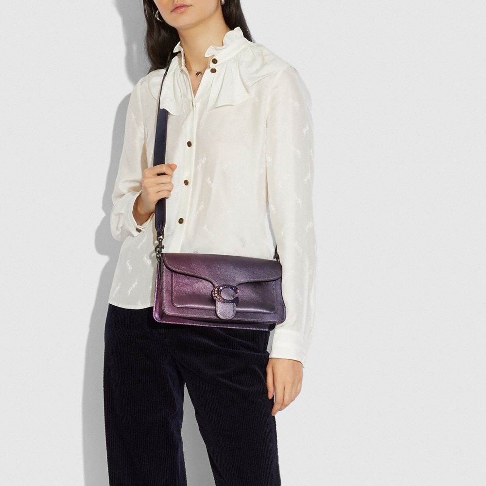 grey coach tabby bag