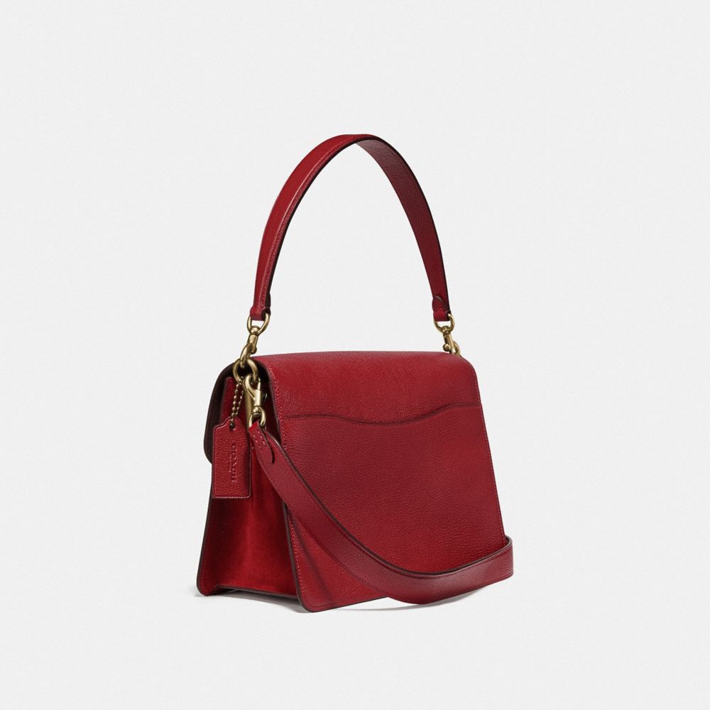 red coach shoulder bag