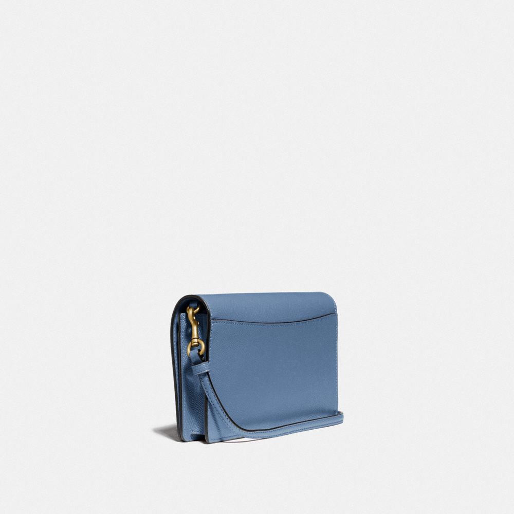 coach blue crossbody