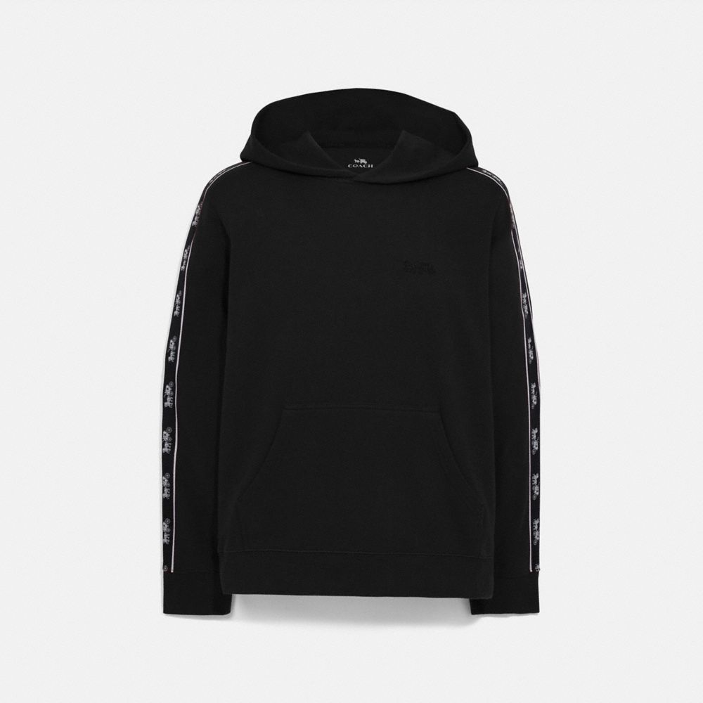 tape hoodie