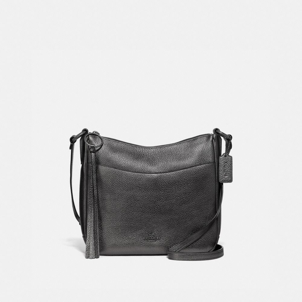 gray coach crossbody