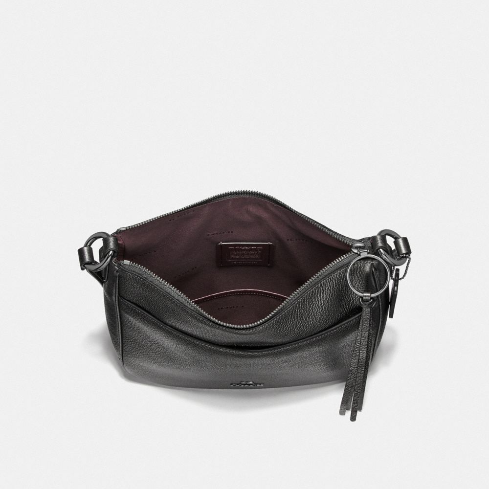 coach chaise crossbody in polished pebble leather