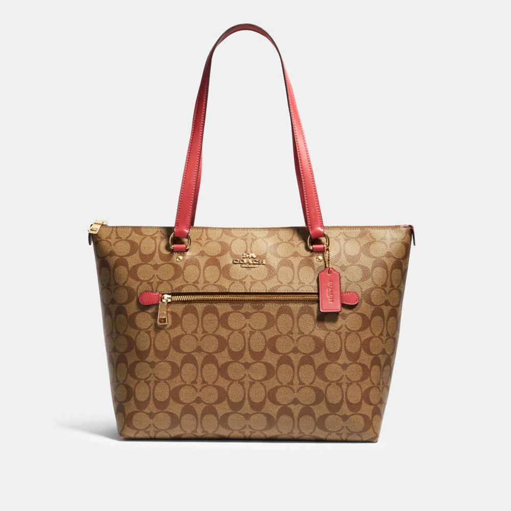 coach fabric tote