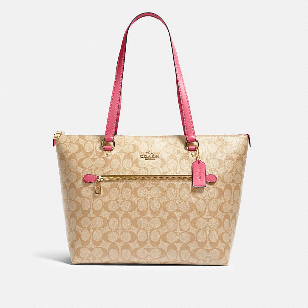 COACH® Outlet | GALLERY TOTE IN SIGNATURE CANVAS