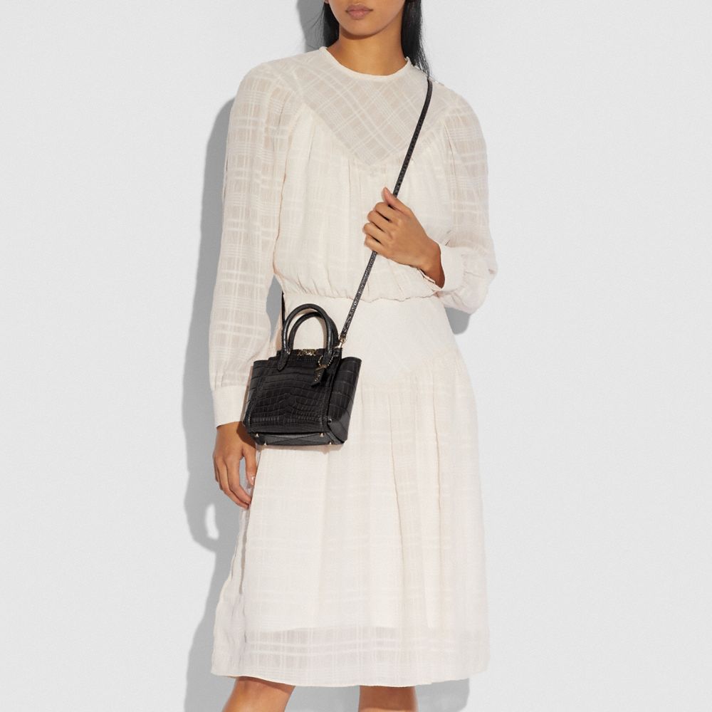 coach alligator bag