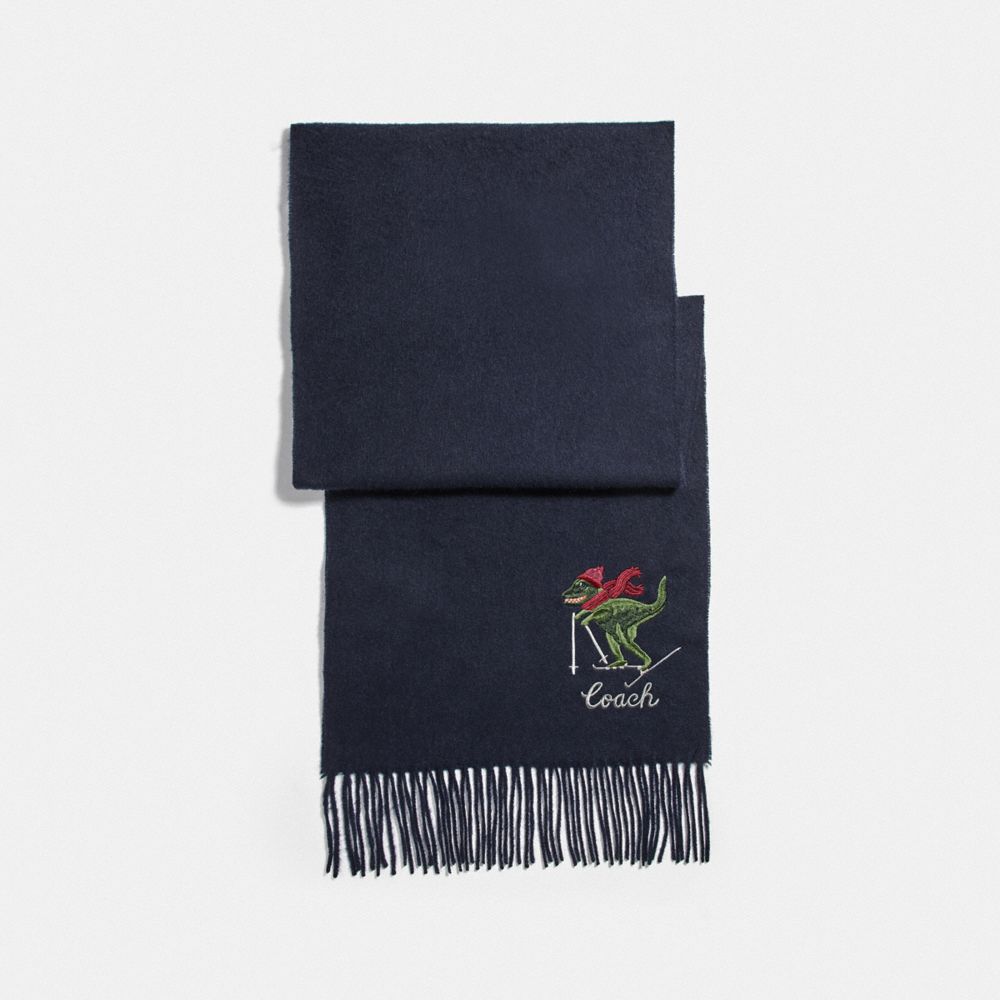 REXY EMBROIDERED MUFFLER