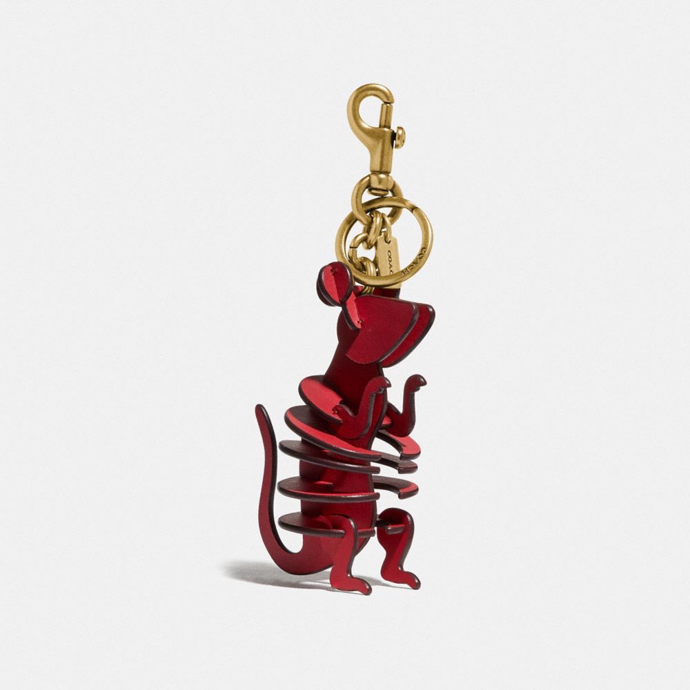 COACH Lunar New Year Rat Bag Charm