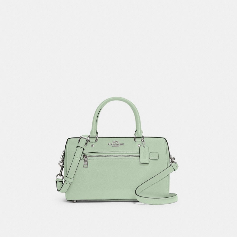 green coach bag