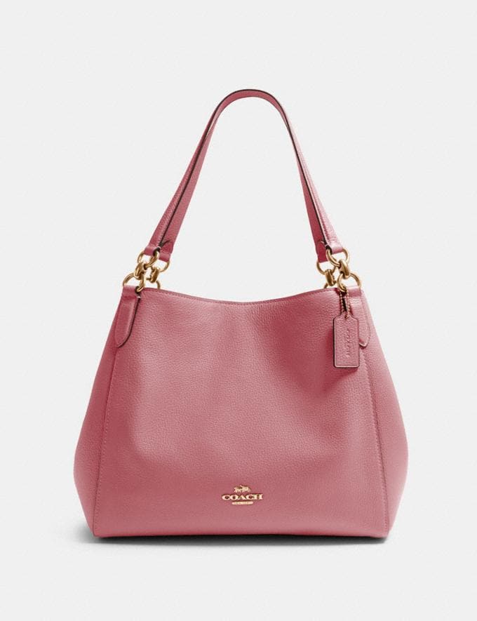 Coach Hallie Shoulder Bag Im/Rose Handbags Handbags Shoulder Bags  