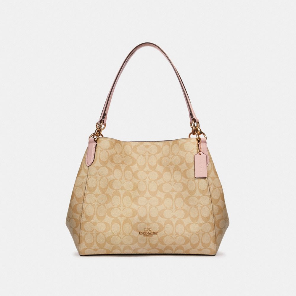 coach signature shoulder bag