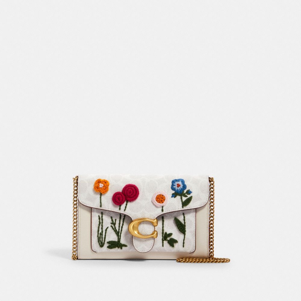 coach purse with chain