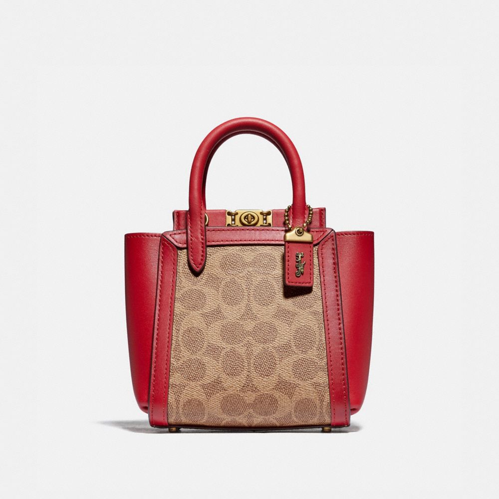 coach tan tote