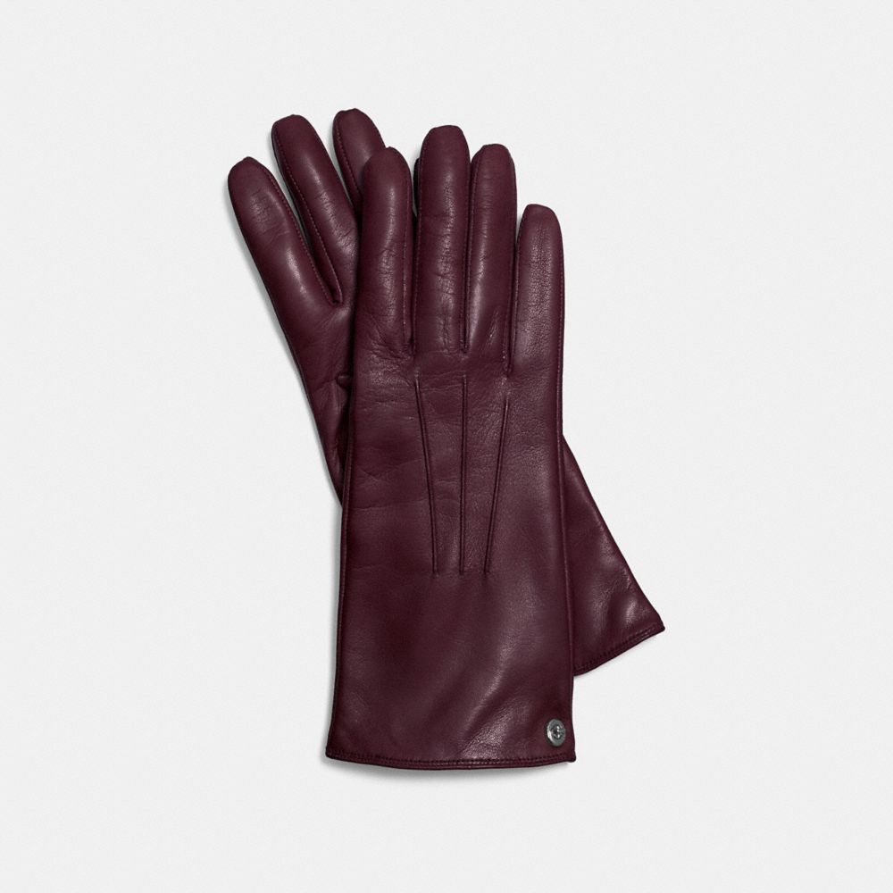 COACH Iconic Leather Glove