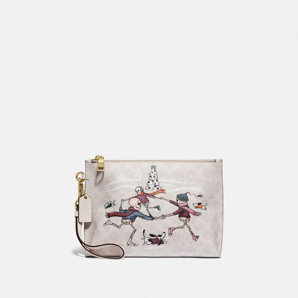 coach large charlie pouch