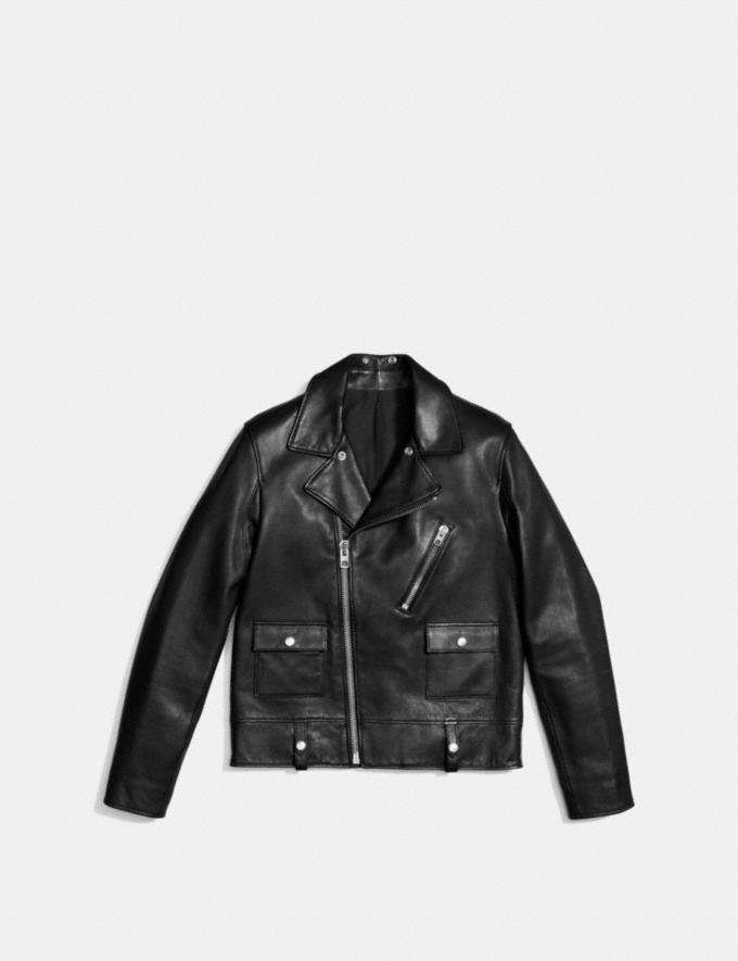 COACH Mens Leather Jackets | Leather Motorcycle Jacket