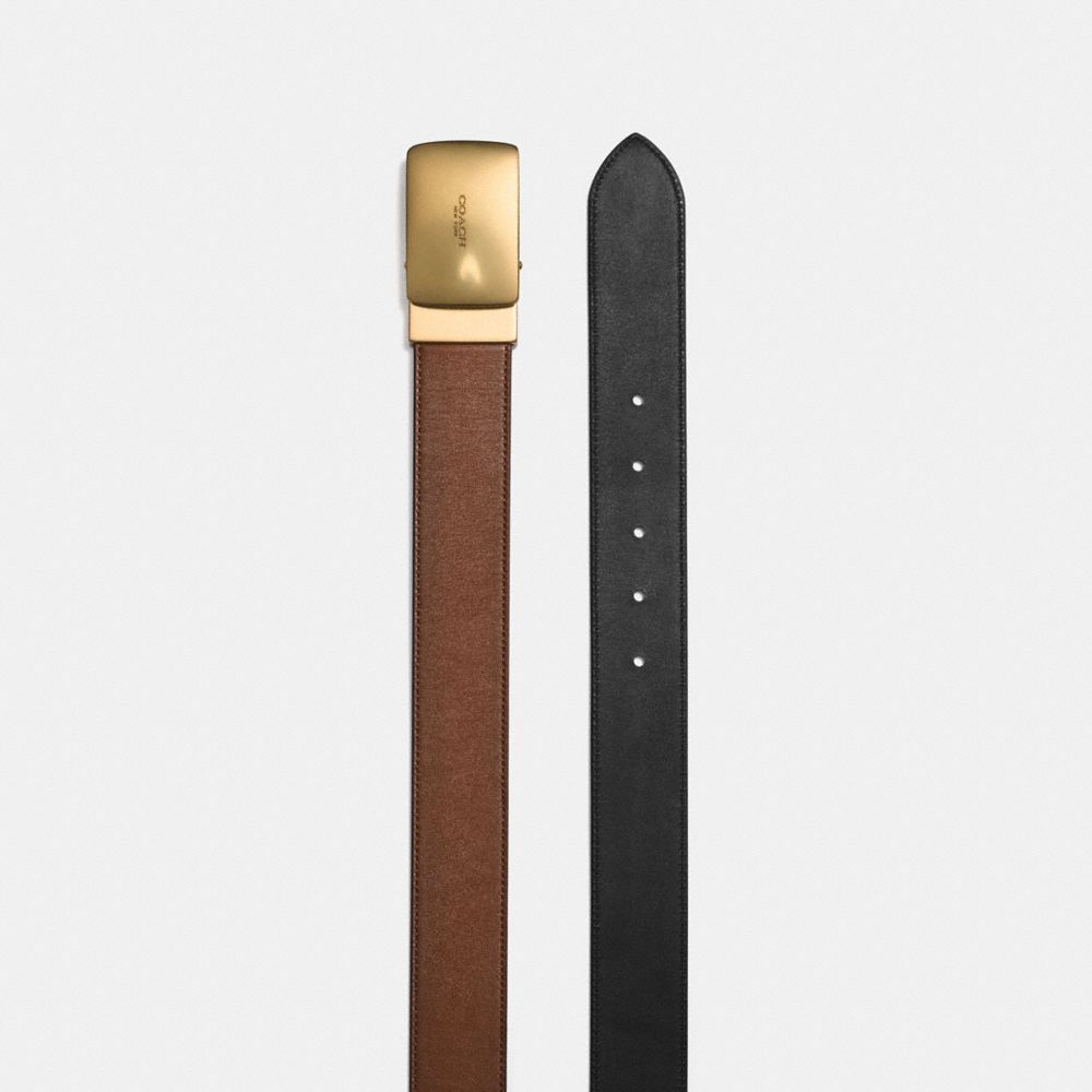 Plaque CutToSize Reversible Belt COACH