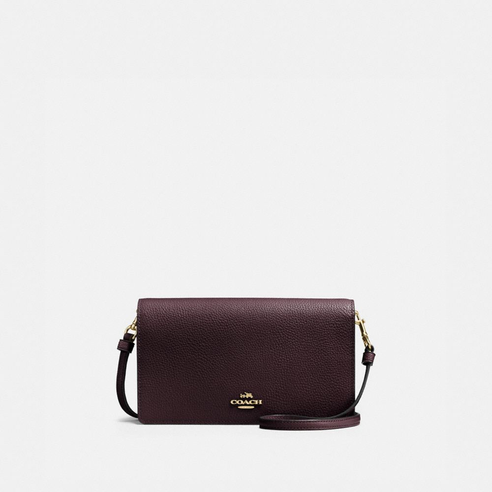 hayden foldover crossbody clutch