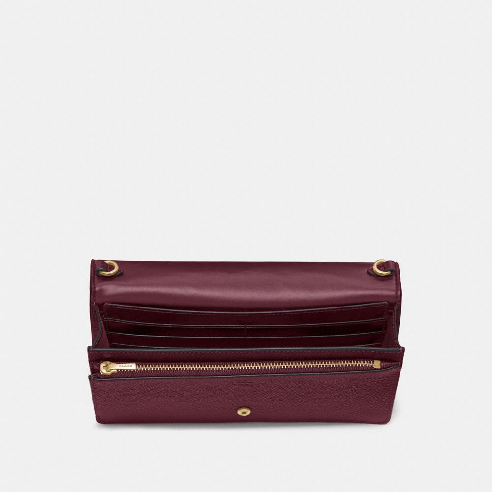 hayden foldover crossbody clutch