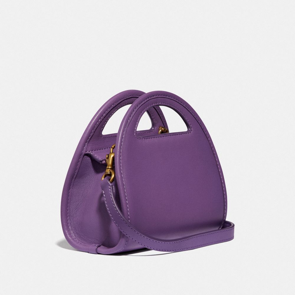 lilac coach purse