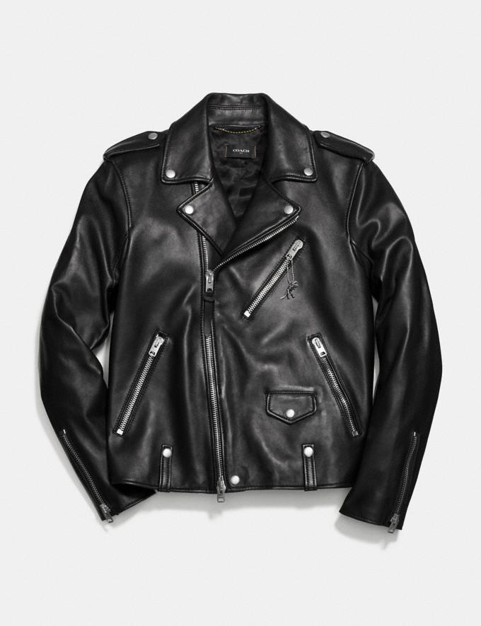 Mens Stylish Genuine Lambskin Motorcycle Biker Leather Jacket 84