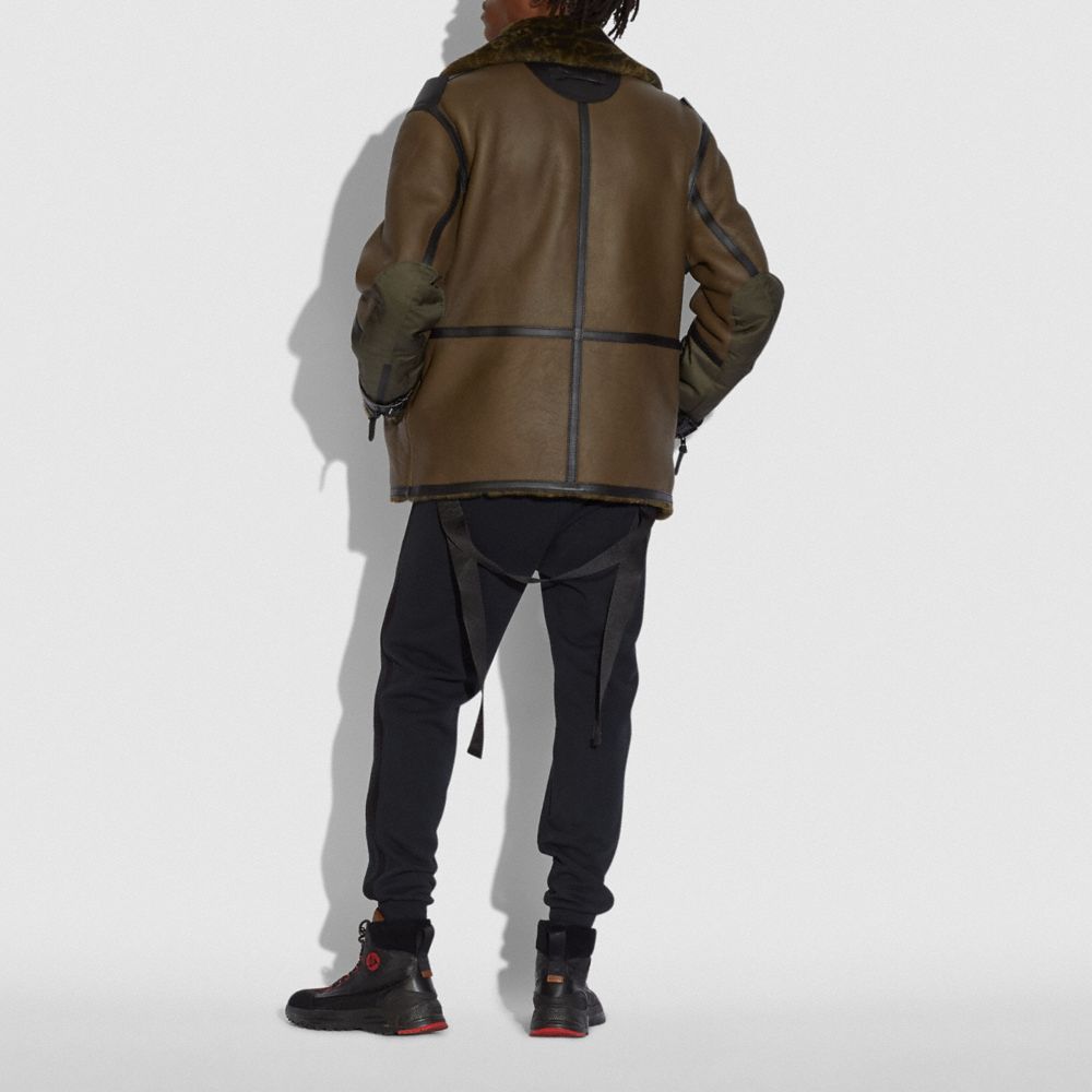 coach flight jacket