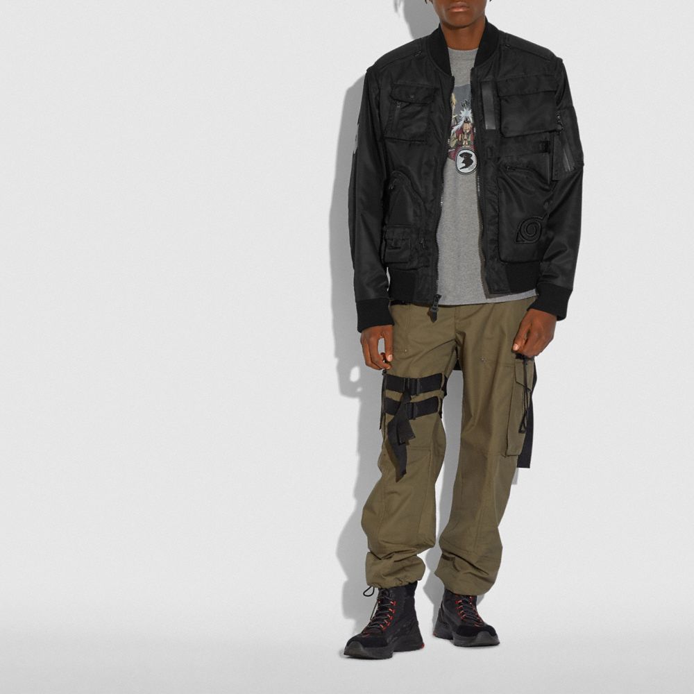 Coach X Michael B Jordan 2 In 1 Ma 1 Jacket