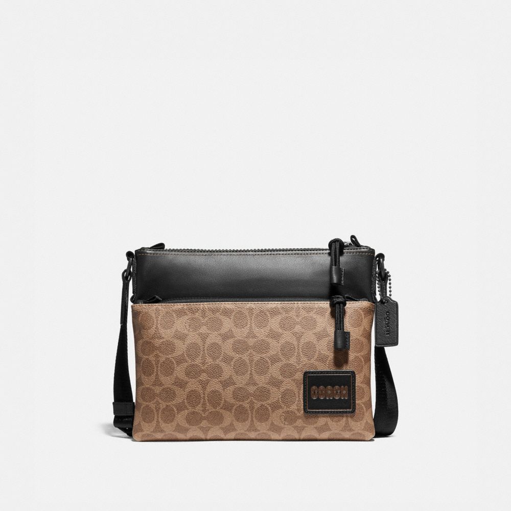 coach signature canvas crossbody