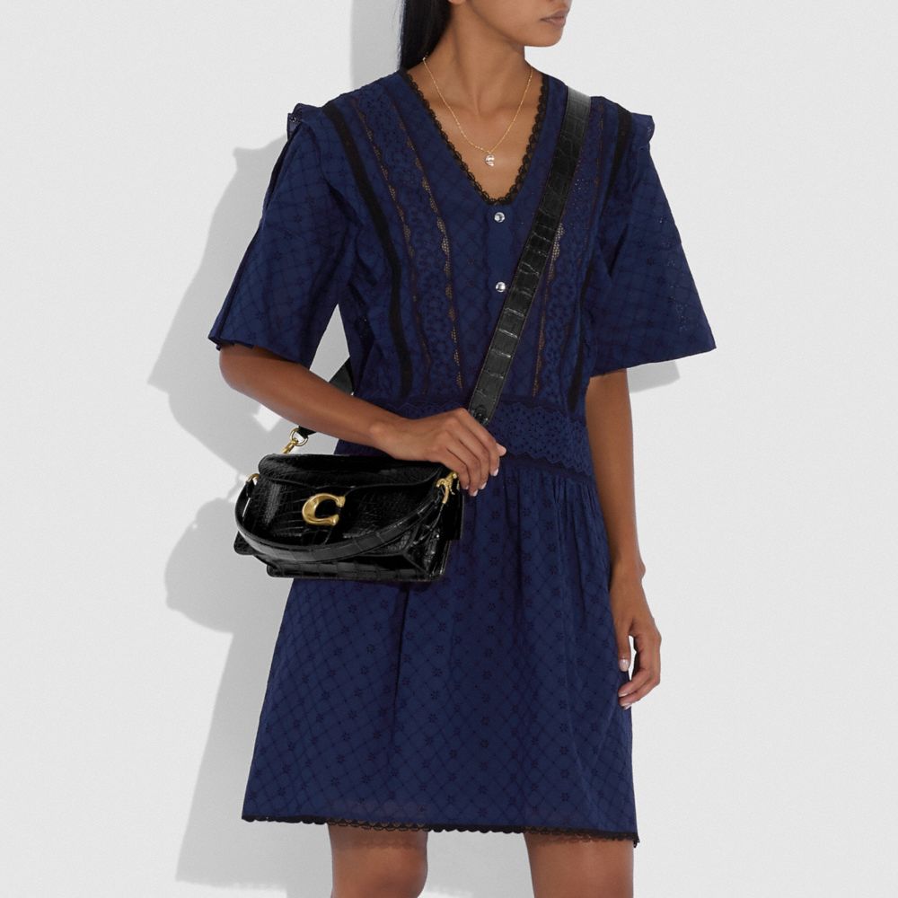 TABBY SHOULDER BAG 26 IN ALLIGATOR - Alternate View 1