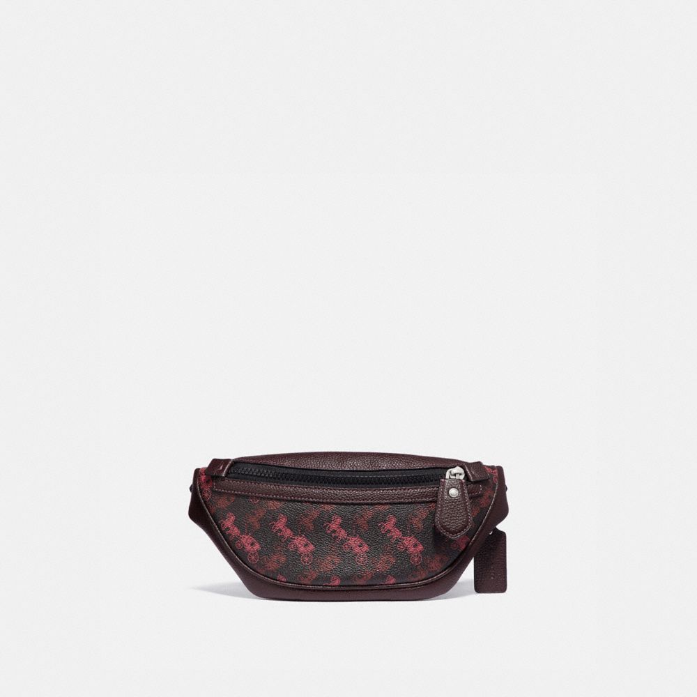 COACH Rivington Belt Bag 7 With Horse And Carriage Print