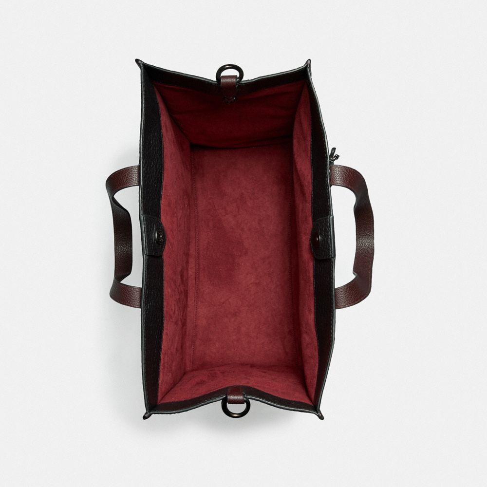 Small Zip Around Wallet With Horse And Carriage Print And Rainbow