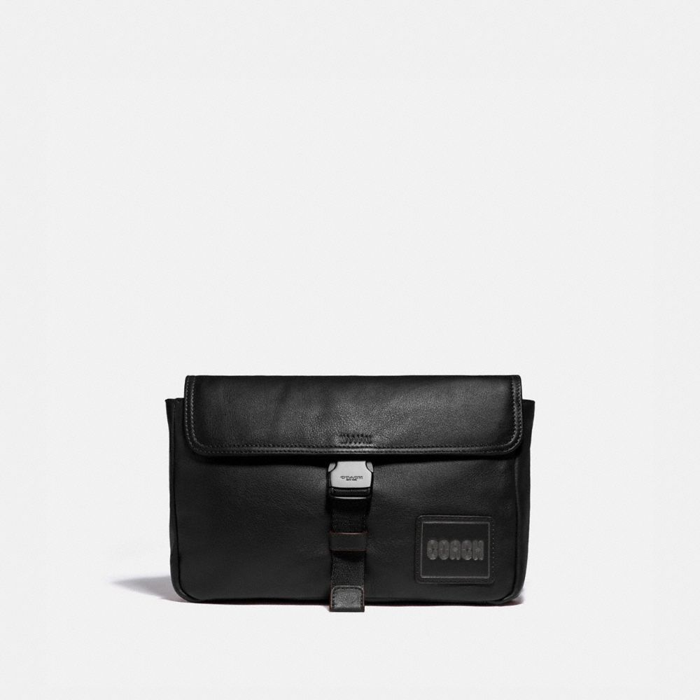 pacer belt bag crossbody with coach patch