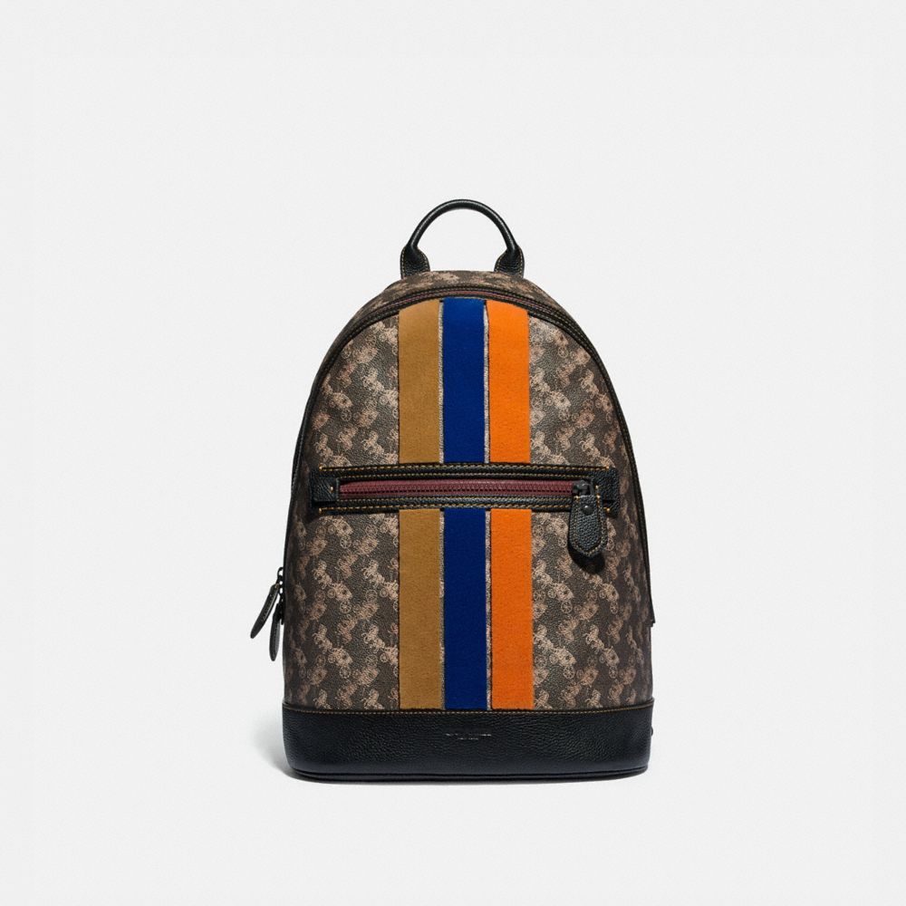 coach men's varsity backpack