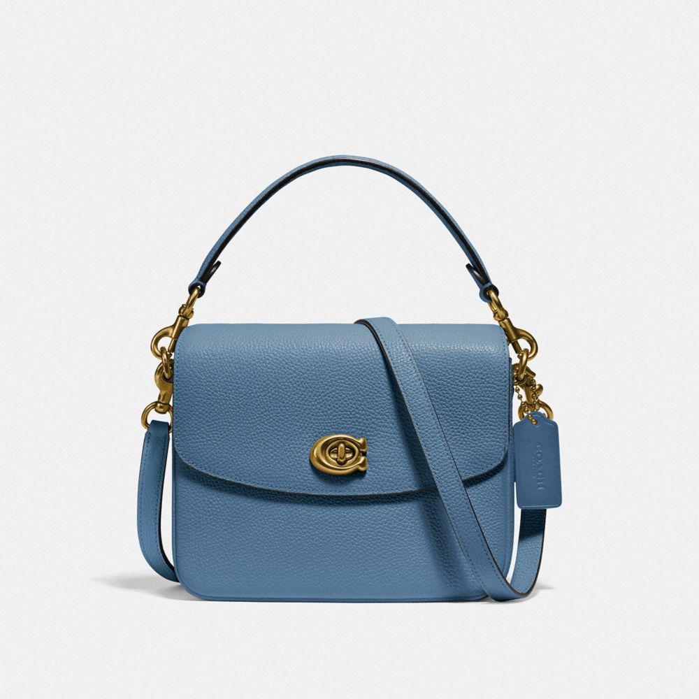 coach baby blue crossbody