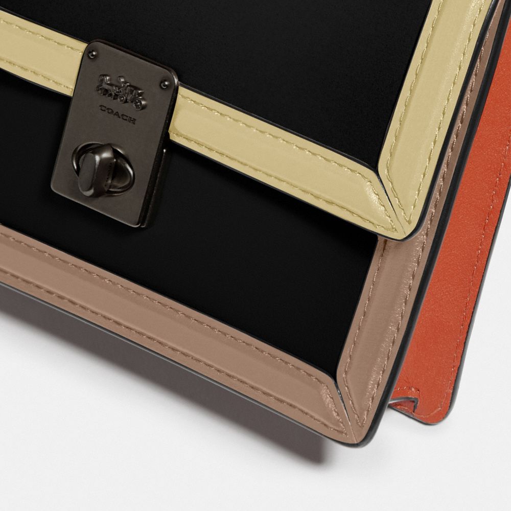 Coach Hutton Belt Bag in Colorblock V5/Taupe Multi Women Bags Belt Bags Alternate View 5