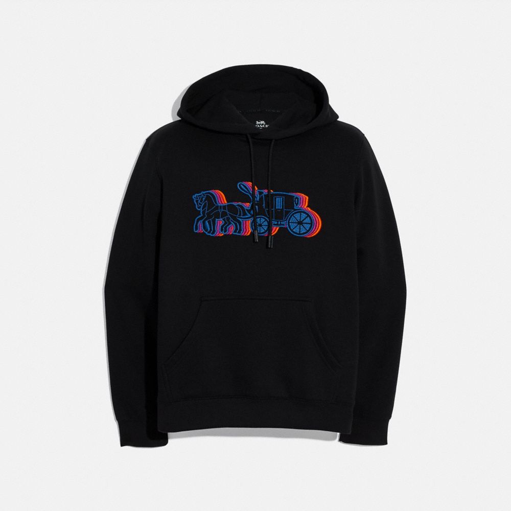 men's coach hoodie