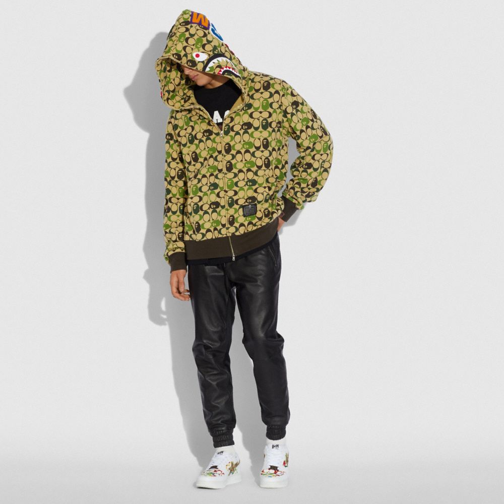 bape shark hood