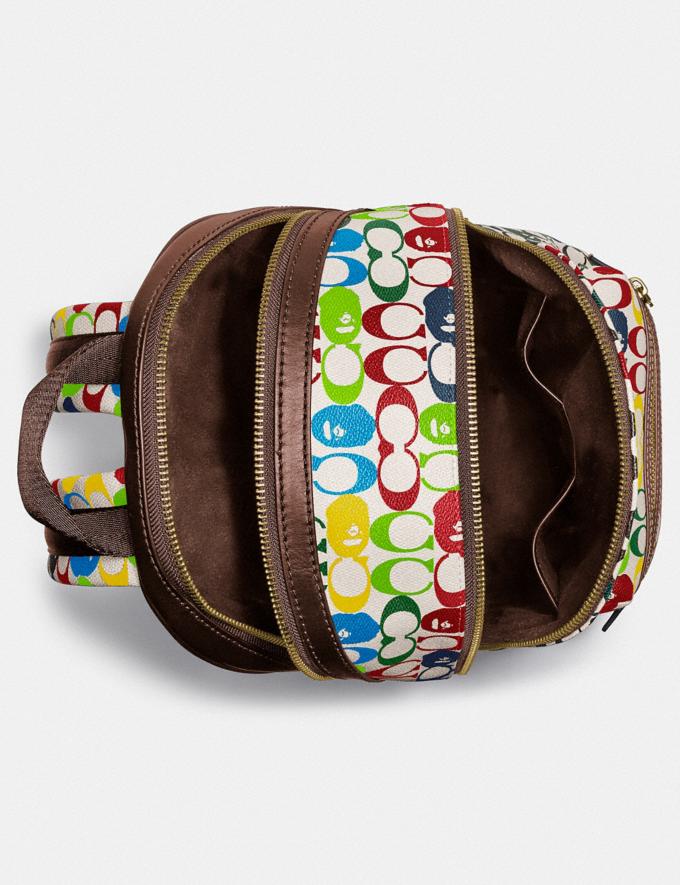 BAPE X COACH ACADEMY BACKPACK IN SIGNATURE CANVAS WITH APE HEAD