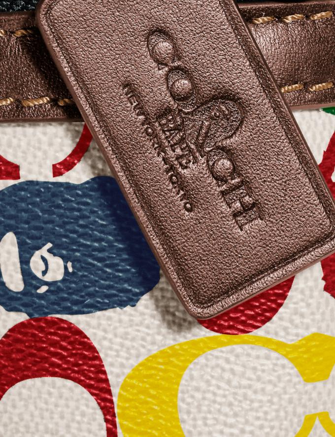 COACH: Bape X Academy Backpack In Signature Canvas With Ape Head