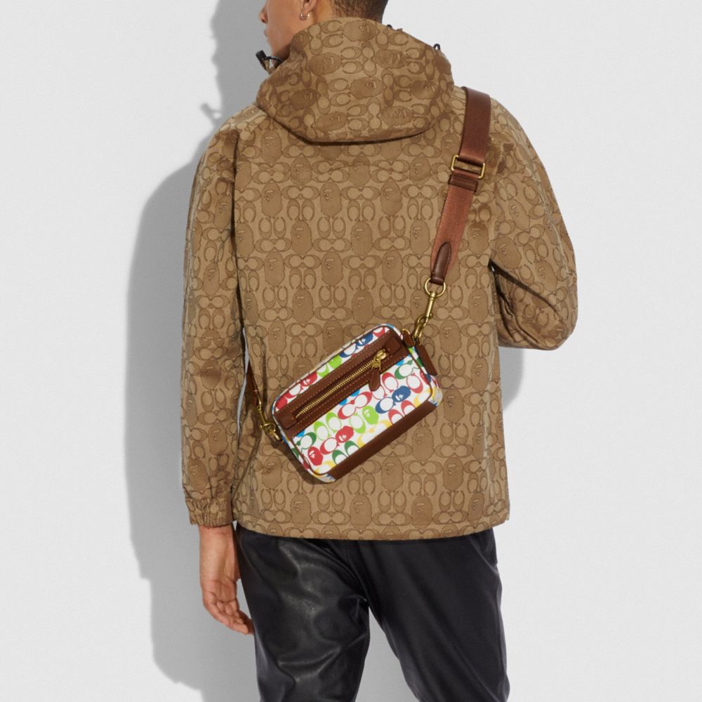 bape crossbody bag mens