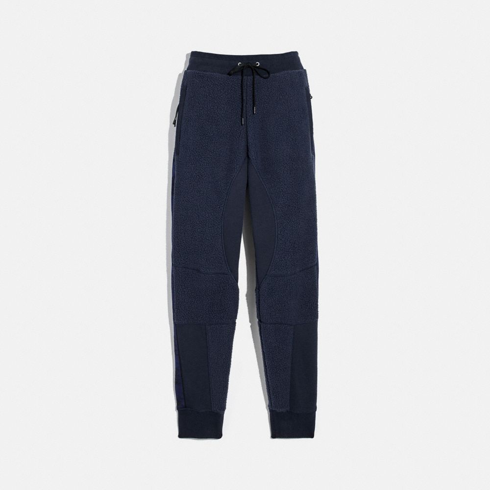 fleece track pants