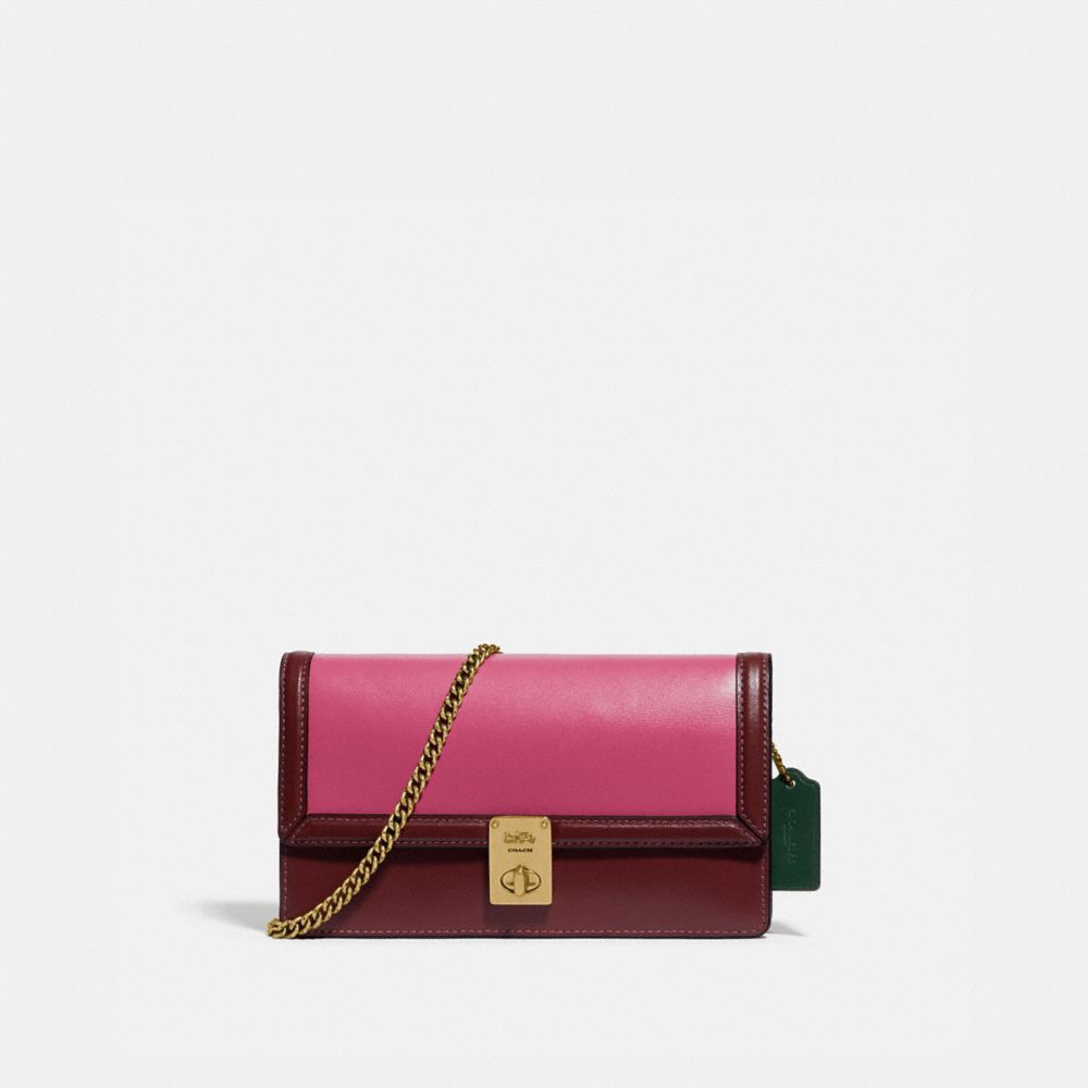 coach leather clutch