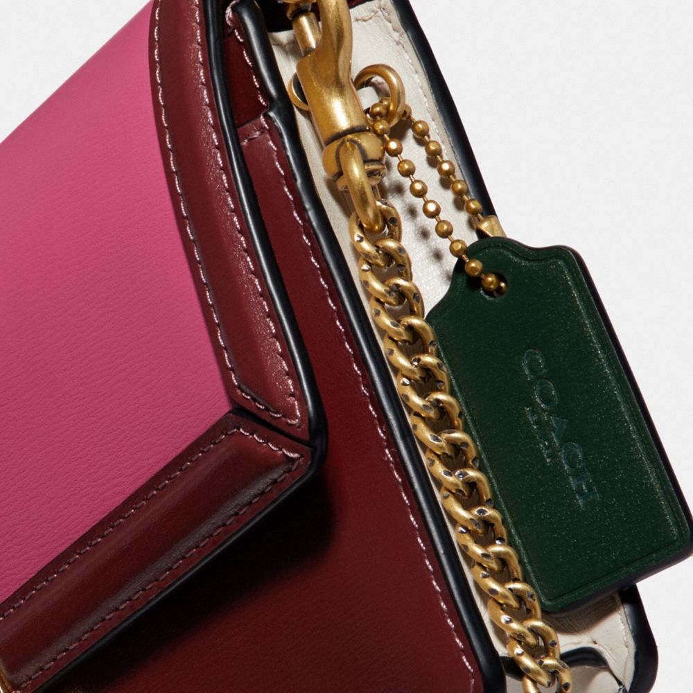 Coach Hutton Clutch in Colorblock B4/Chalk Multi Women Bags Clutches Alternate View 4