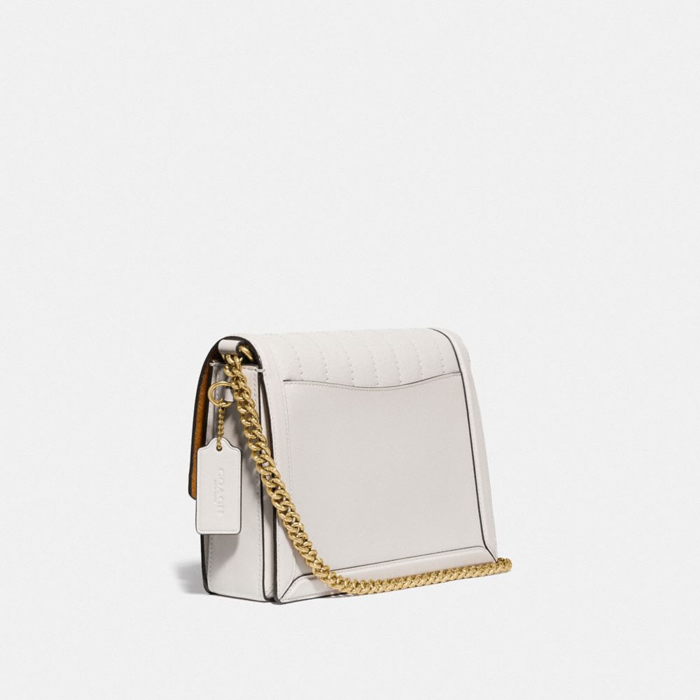 white purse