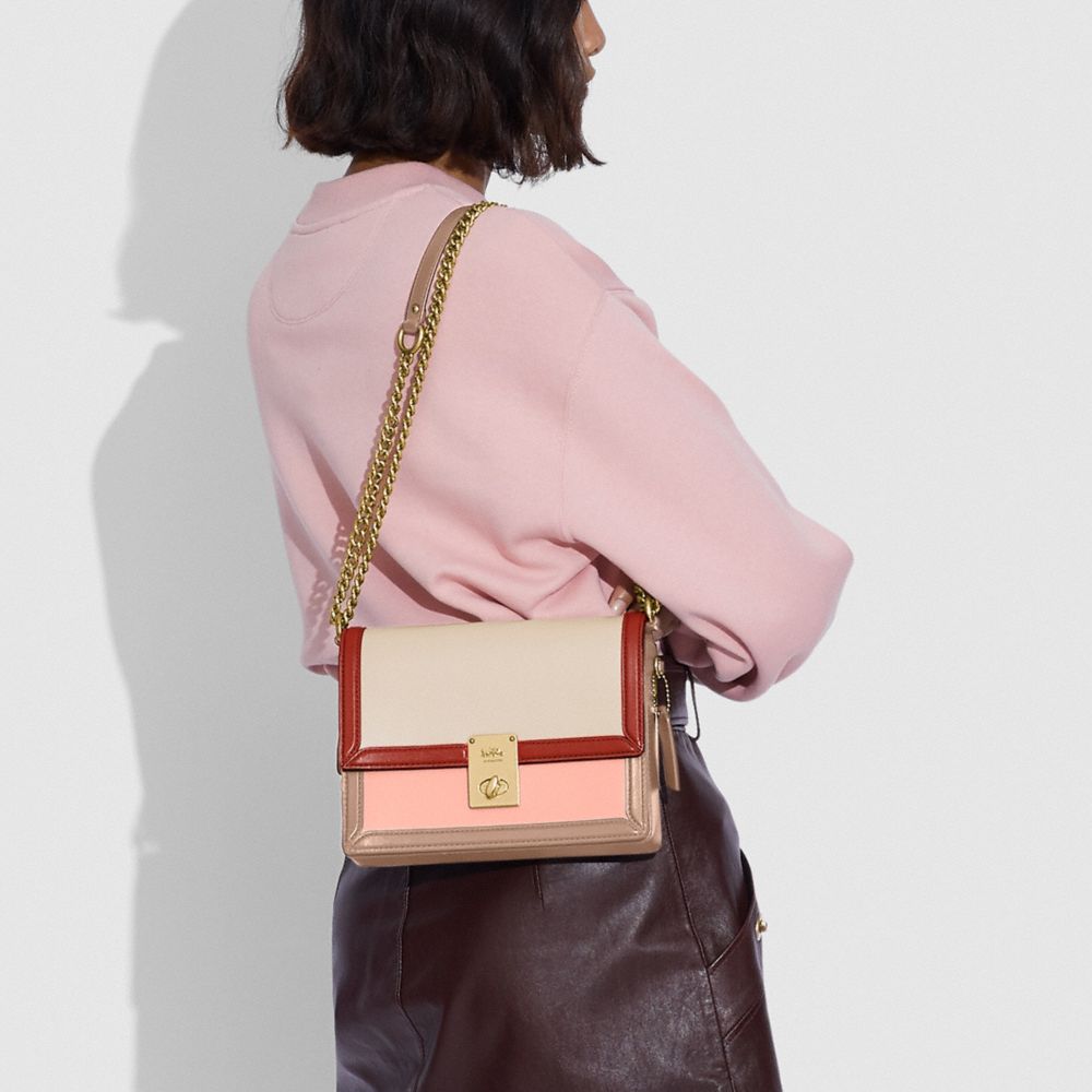 HUTTON SHOULDER BAG IN COLORBLOCK - Alternate View 2