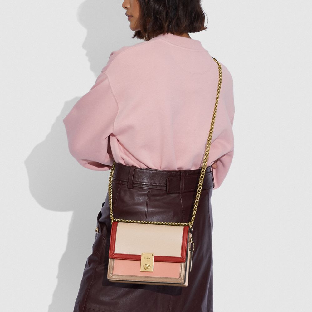 HUTTON SHOULDER BAG IN COLORBLOCK - Alternate View 1