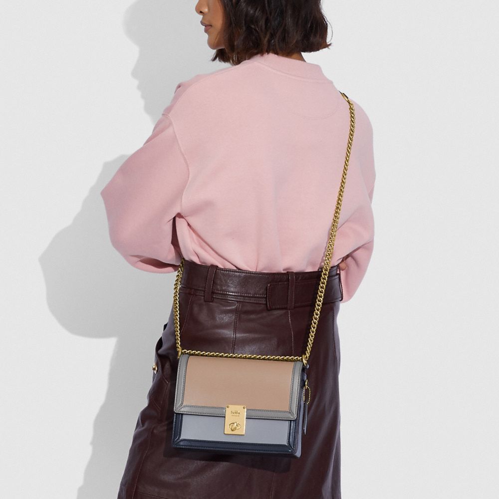 HUTTON SHOULDER BAG IN COLORBLOCK - Alternate View 1
