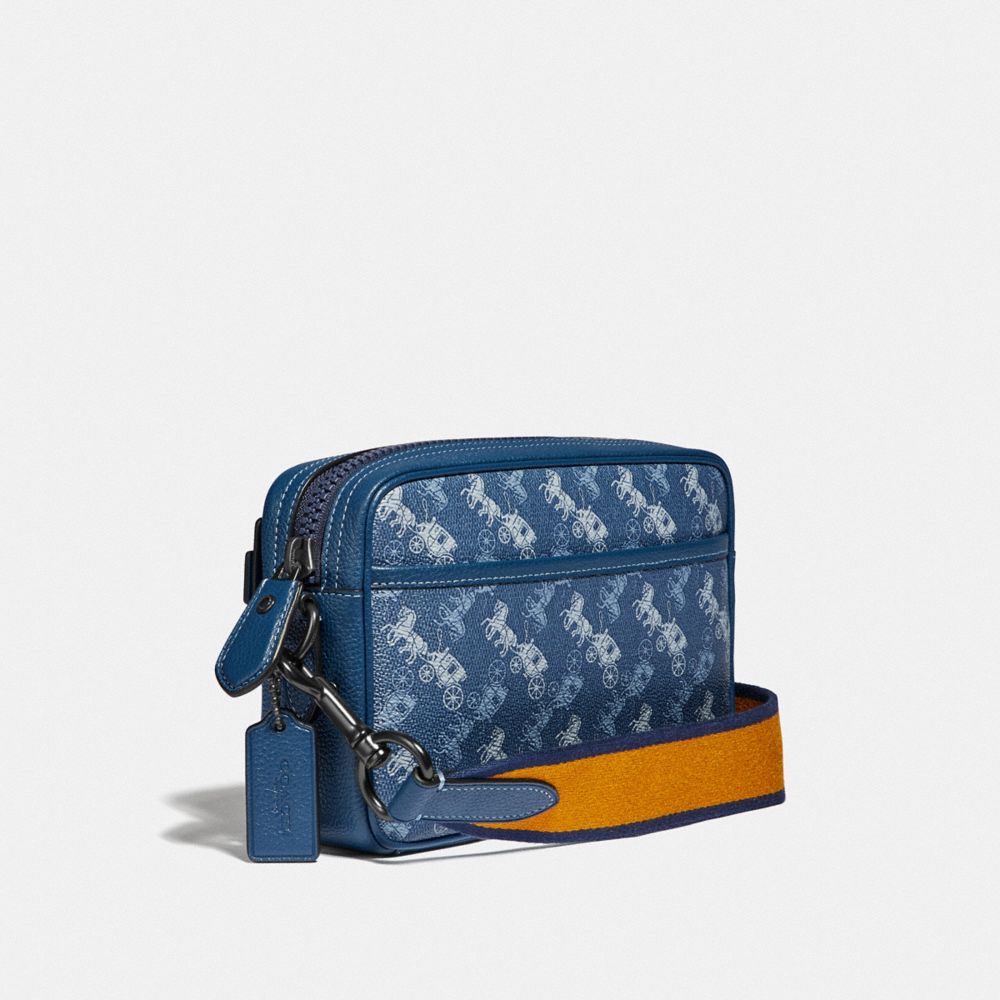 COACH Academy Crossbody With Horse And Carriage Print