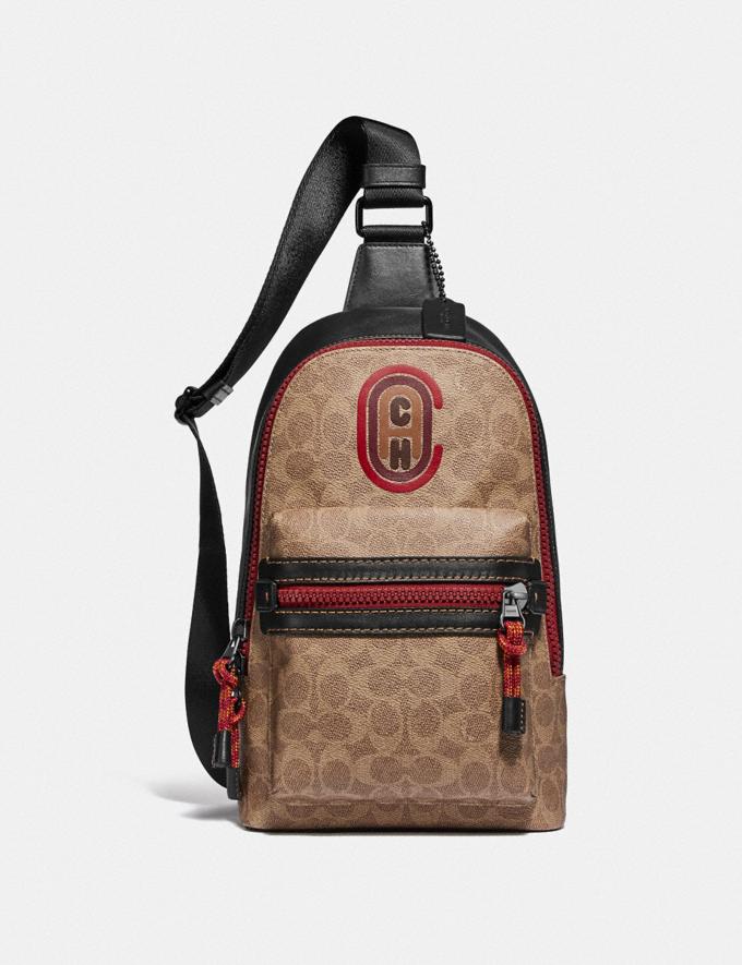 COACH: Academy Pack In Signature Canvas With Patch
