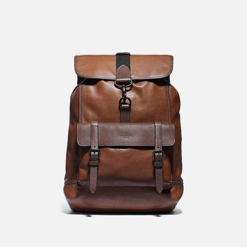 coach leather bleecker backpack